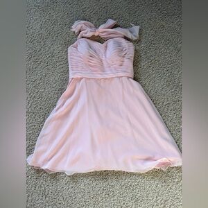 Azazie Blush Pink Formal Kids Dress